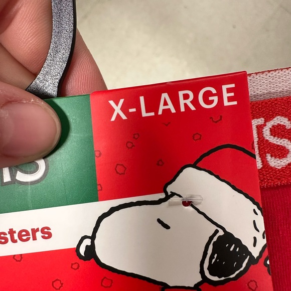 Peanuts Snoopy Christmas Underwear3 Pair Set - Picture 7 of 7
